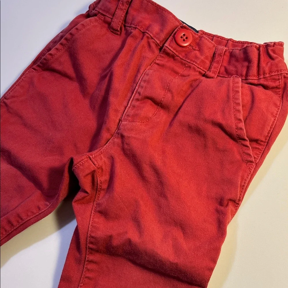 GAP and Children’s Place pants. Navy Corduroy and Nantucket Red 12-18 months